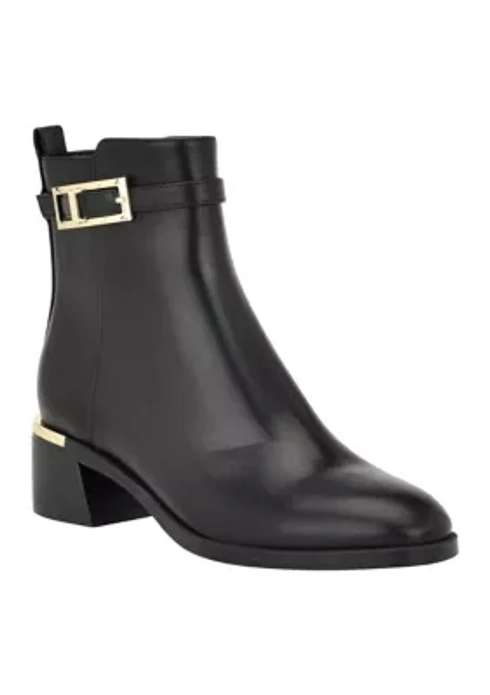 Jallis Block Heel Dress Booties