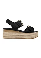 Harper Platform Wedge Sandals