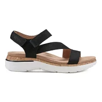 Roni Almond Toe Flat Strappy Casual Sandals