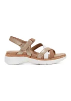 Rosie Open Toe Strappy Flat Casual Sandals