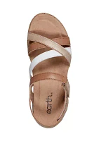 Rosie Open Toe Strappy Flat Casual Sandals