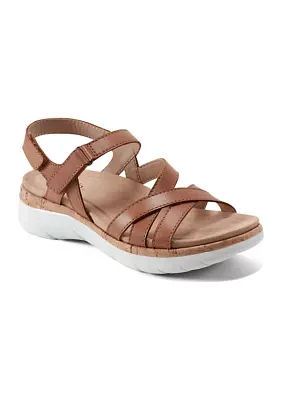 Rosie Open Toe Strappy Flat Casual Sandals