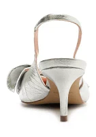 Pearl Low Stiletto Pumps