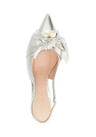 Pearl Low Stiletto Pumps