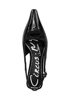 Cassidy Slingback Kitten Heel