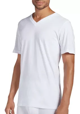 Men’s Classic V-Neck Tees-3 Pack +1 Bonus Shirt