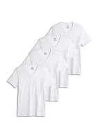 Men’s Classic V-Neck Tees-3 Pack +1 Bonus Shirt