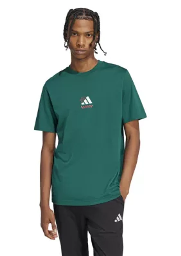 Big & Tall Pizza Graphic T-Shirt