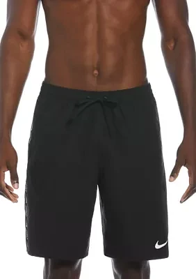 Logo Tape Lap 9" Volley Shorts