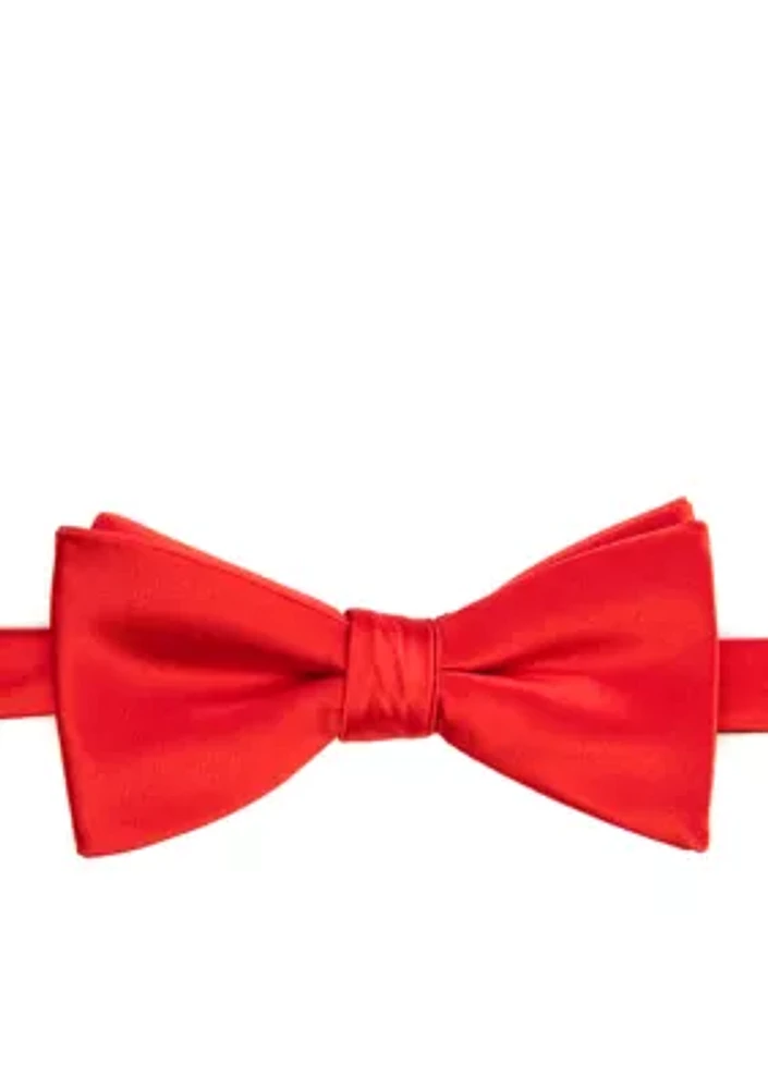 Falcon Satin Solid Bow Tie