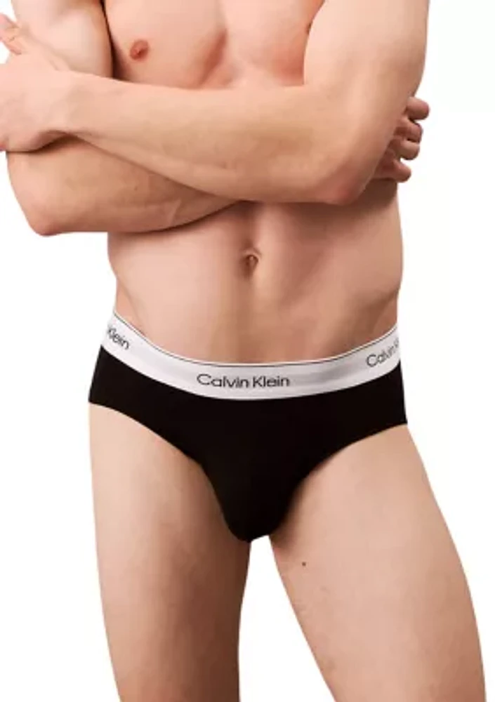 Icon Cotton Stretch Hip Brief Underwear - 3 Pack