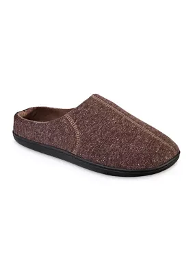 Heather Knit Preston Hoodback Slippers