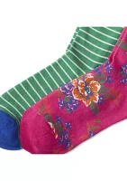 2-Pack of Printed Slack Socks 