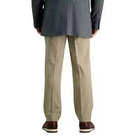 Haggar Premium Comfort 4-Way Stretch Slim Fit Flat Front Dress Pants