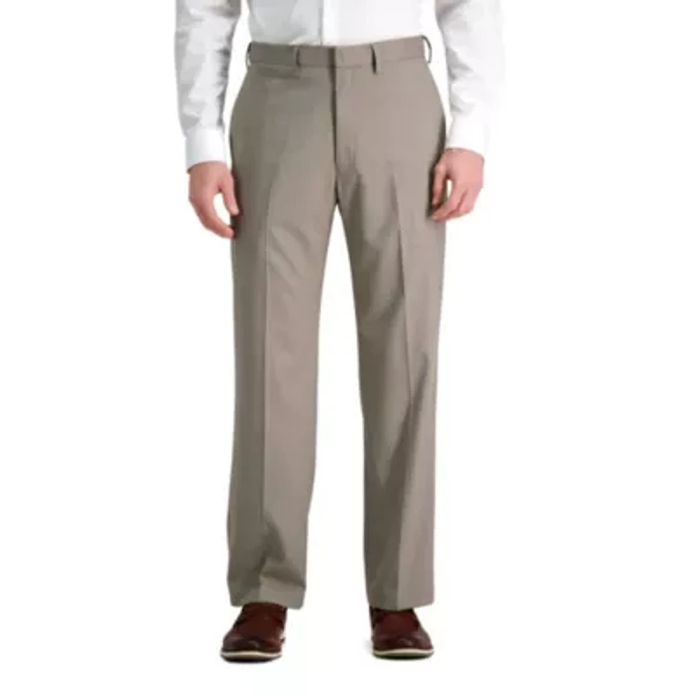 Men's Premium Stretch Classic Fit Flat Front Suit Separates Pants