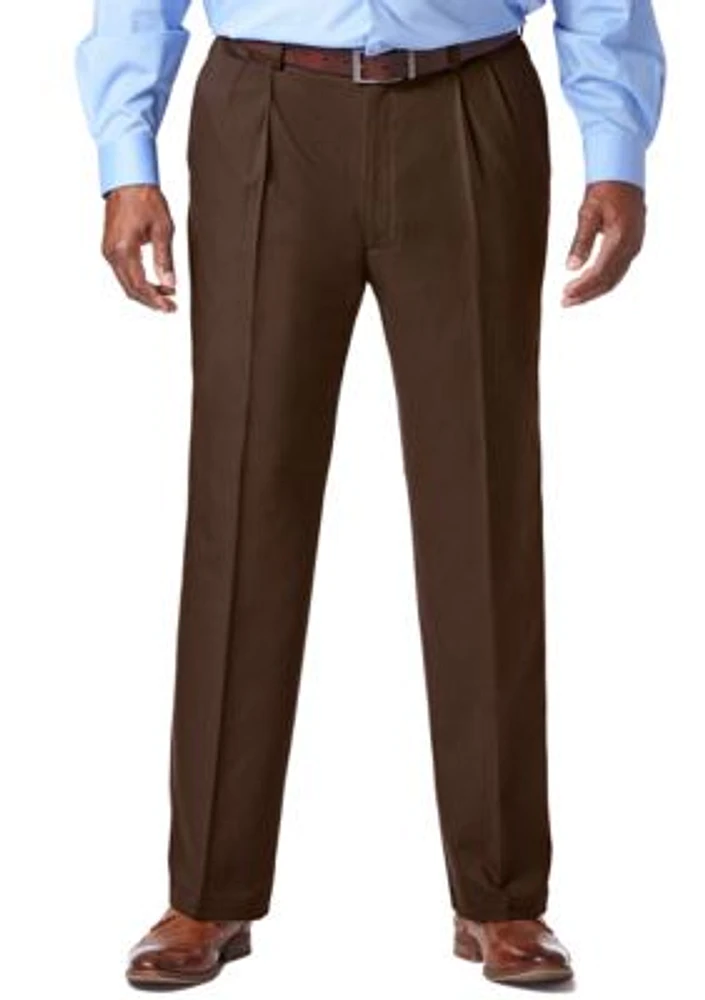 Big & Tall Cool 18 PRO Classic Fit Pleat Pants