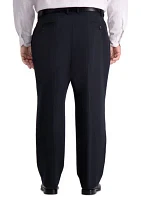 Big & Tall Active Series Herringbone Classic Fit Suit Separate Pants