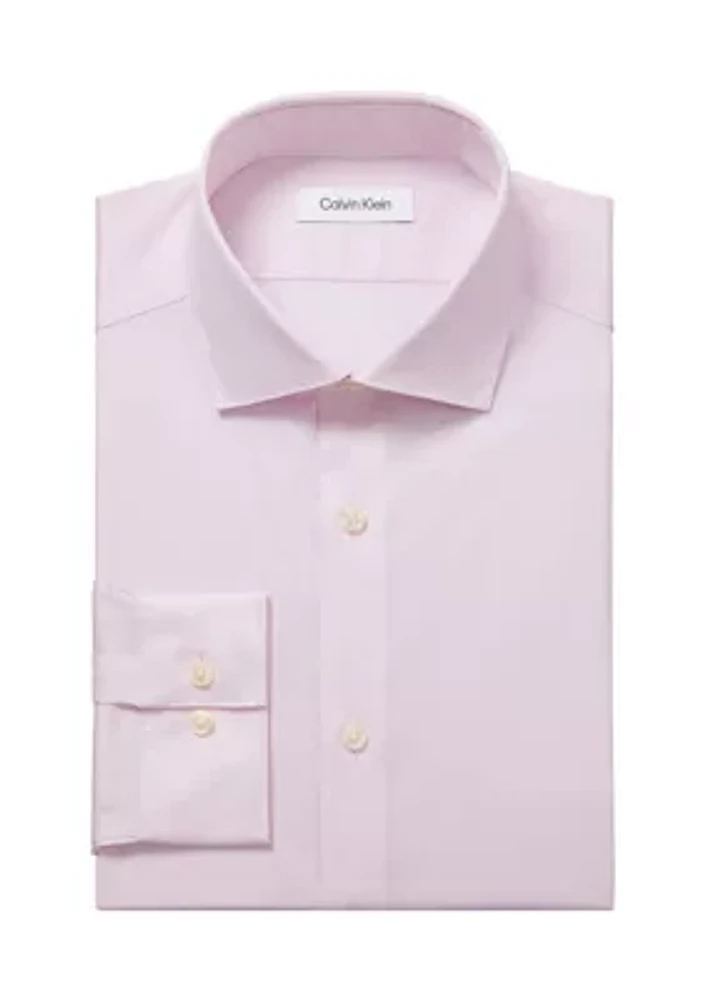 Steel+ Slim Fit Stretch Wrinkle Free Dress Shirt