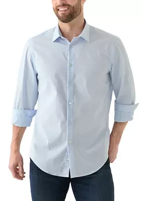 Men's Refined Cotton Stretch Slim Fit Dress Shirt