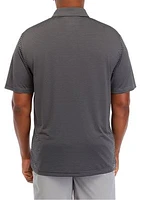 Big & Tall Short Sleeve Feeder Stripe Polo Shirt