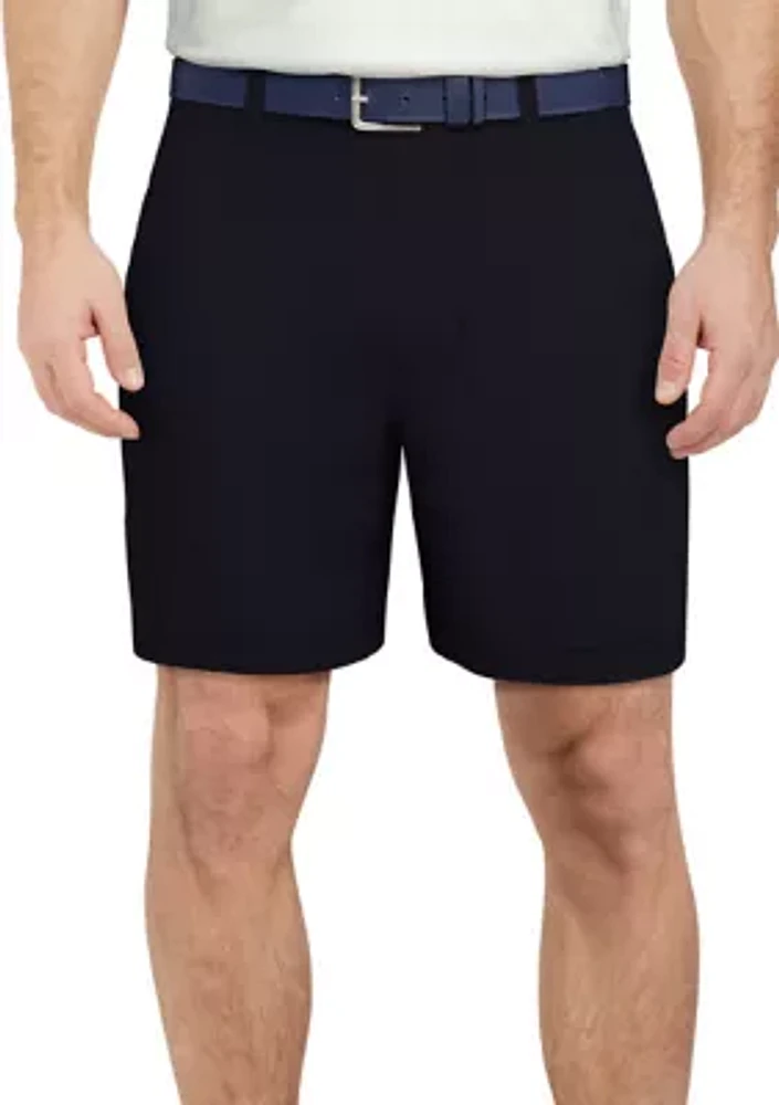 Men's Flat Front Performance Pull On Golf Shorts