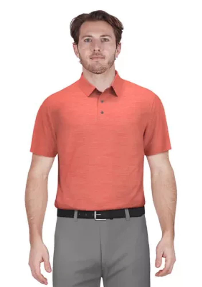 Men's AirFlux™ Jaspe Cotton Golf Polo Shirt