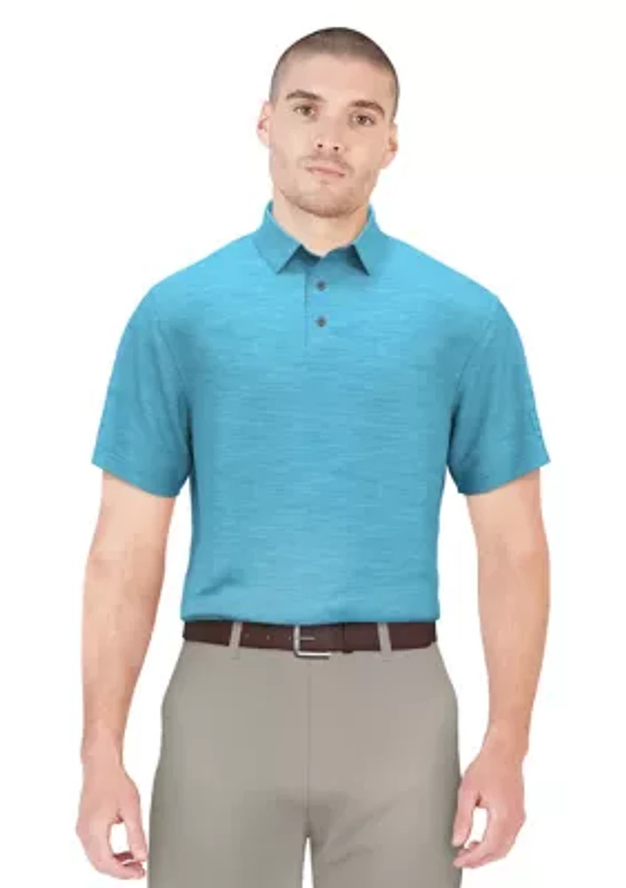Men's AirFlux™ Jaspe Cotton Golf Polo Shirt