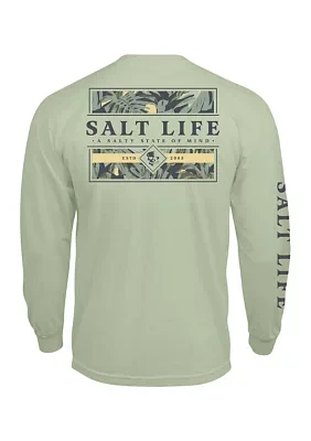 Lounge Life Long Sleeve Graphic T-Shirt