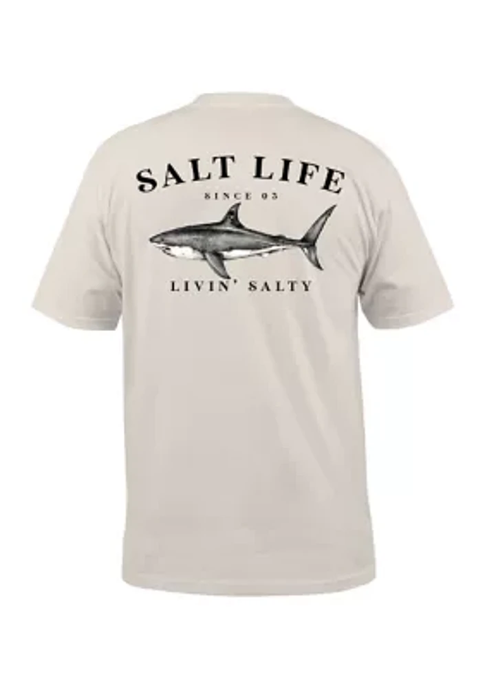 Short Sleeve Jaws of Steel Graphic T-Shirt