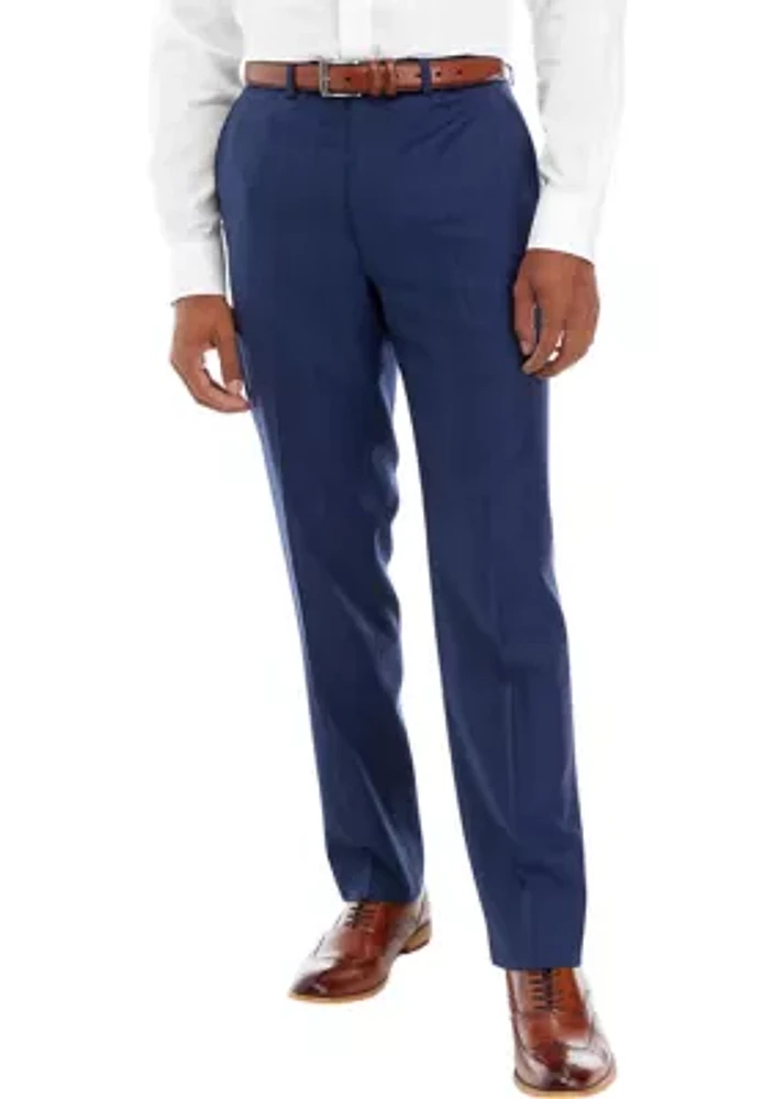 Men's Windowpane Suit Separate Pants