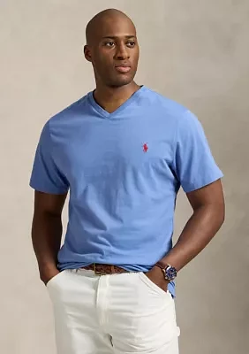 Big & Tall Jersey V-Neck T-Shirt