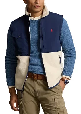 Wind-Blocking Hybrid Vest
