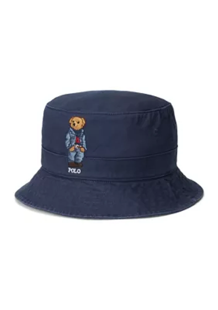 Polo Bear Twill Bucket Hat