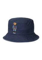 Polo Bear Twill Bucket Hat