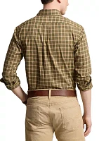Classic Fit Plaid Twill Shirt