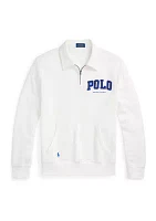 The RL Fleece Logo Collared Sweatshirt