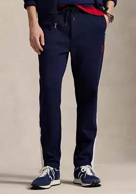 Double-Knit Mesh Track Pants