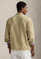 Linen-Cotton Overshirt