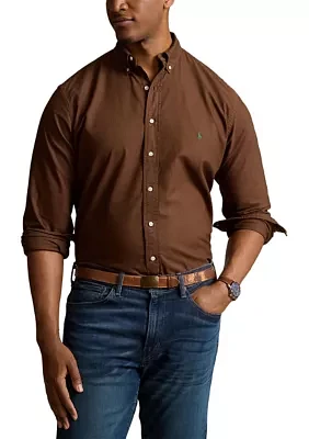 Big & Tall Garment-Dyed Oxford Shirt
