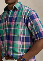 Big & Tall Plaid Oxford Shirt
