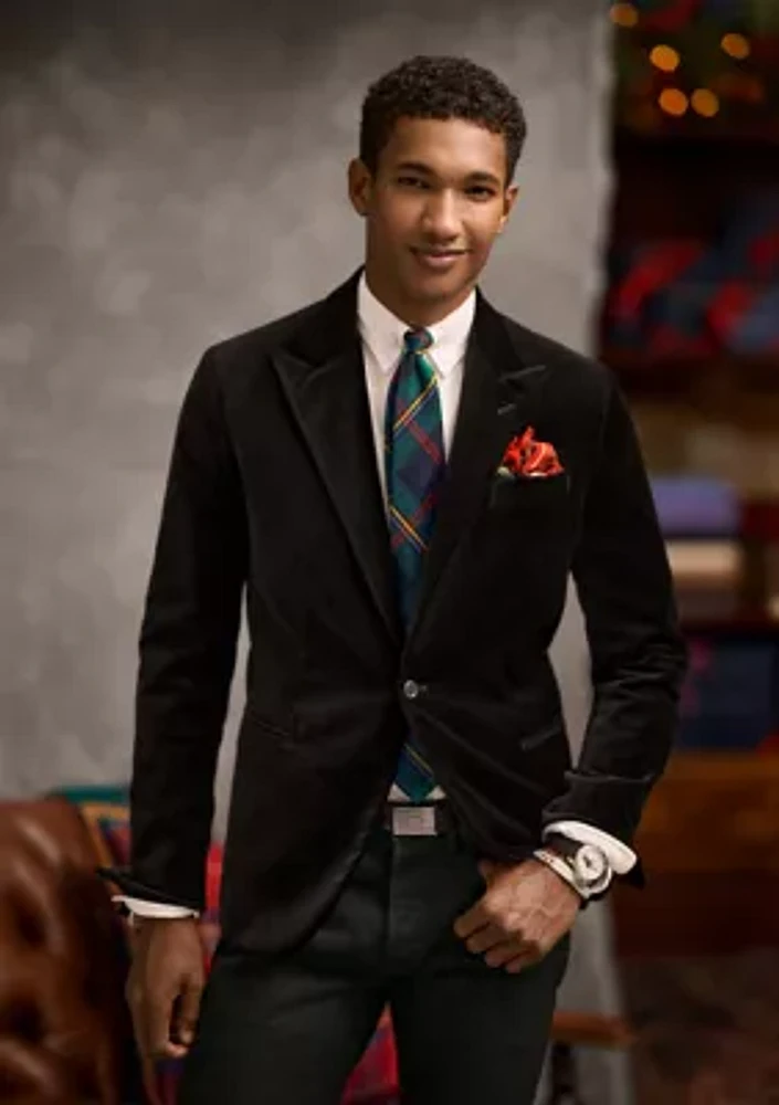 Modern Velvet Tuxedo Jacket