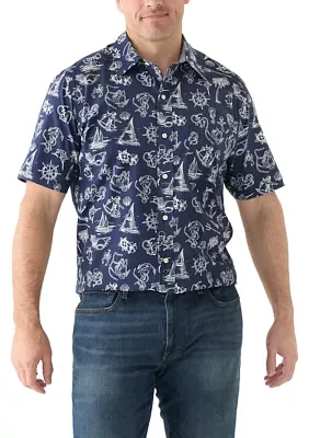 Big & Tall Printed Shirt