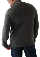 Big & Tall Navtech Mock-Neck Full-Zip Sweater