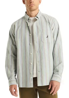 Striped Oxford Shirt