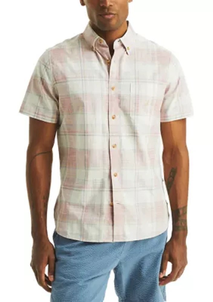 Plaid Short Sleeve Shirt