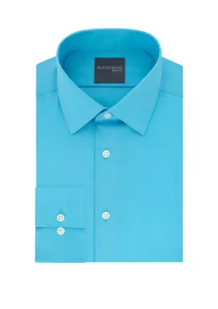 Men's Slim Fit Dynamic Cooling Dress Shirt