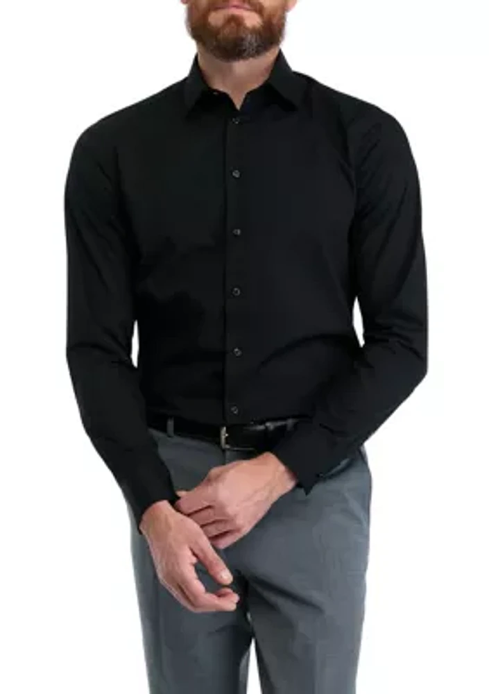 Men's Slim Fit Dynamic Cooling Dress Shirt