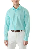 Men's Liquid Soft Stretch Slim Fit Dress Shirt