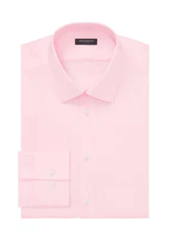 Men's Liquid Soft Stretch Slim Fit Dress Shirt