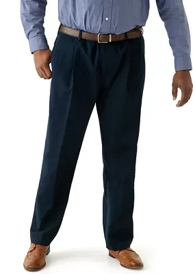 Big & Tall Pleated Pants